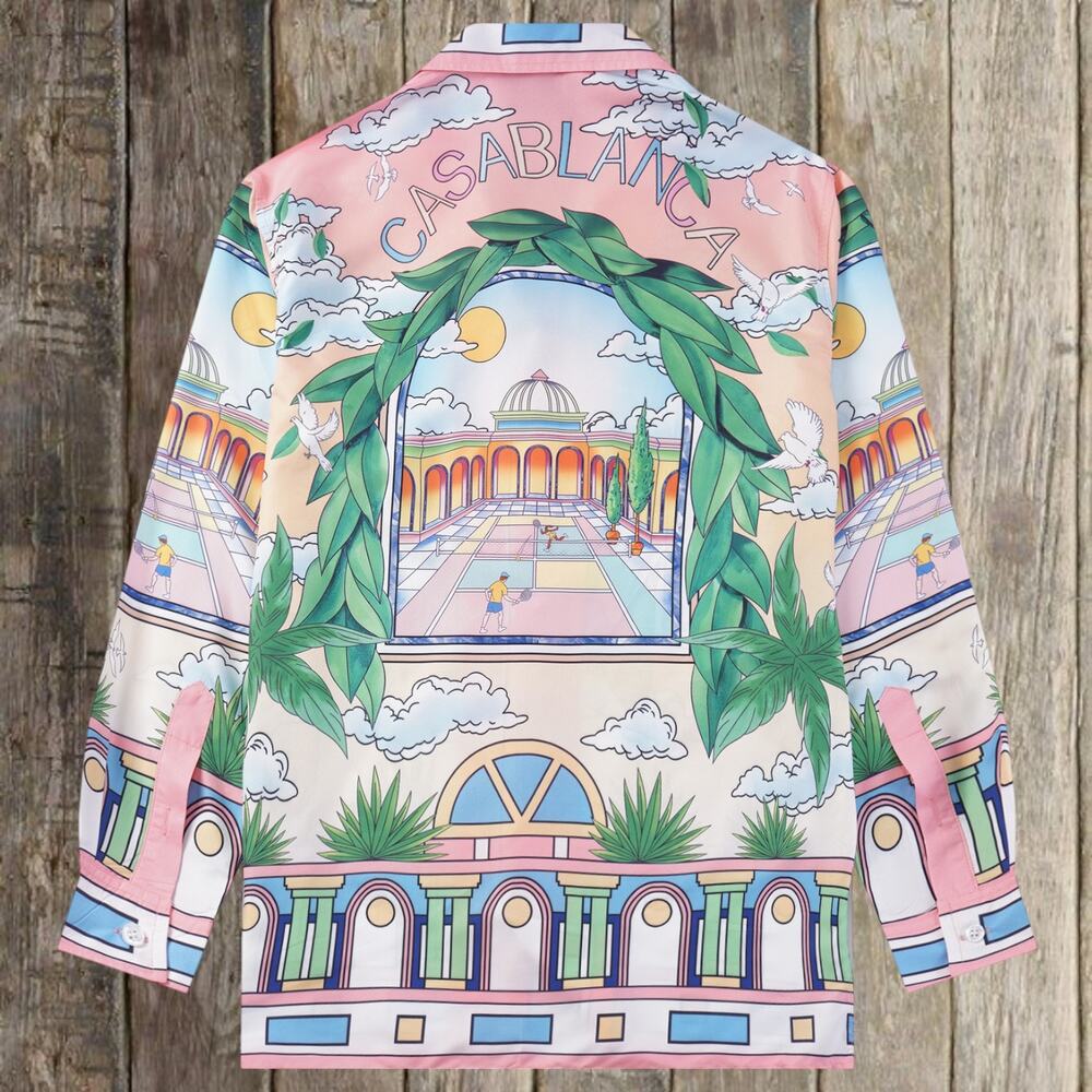 Casablanca Multicolor Long Sleeve Shirt - Picture 2 of 4